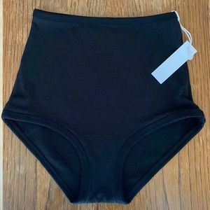 ARQ High Rise Undies (size XS) in Black (NWT)